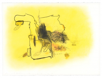 Image: Joan Tanner, donottellmewhereibelong #33, 2015. Graphite, chalk, pastel, ballpoint, and pencil on Arches paper, 22 x 30 inches. Courtesy the artist.